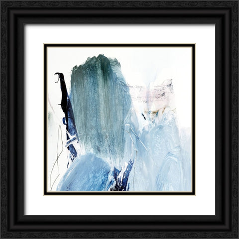 Blues Black Ornate Wood Framed Art Print with Double Matting by Hobday, Dan