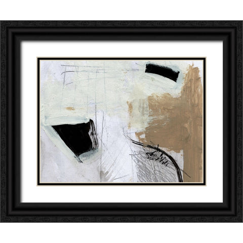 Motion Black Ornate Wood Framed Art Print with Double Matting by Hobday, Dan