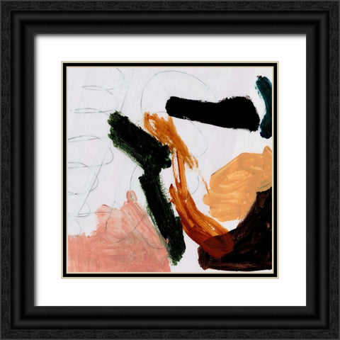 Play Black Ornate Wood Framed Art Print with Double Matting by Hobday, Dan