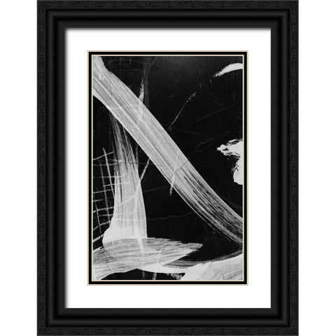 Sinking No2 Black Ornate Wood Framed Art Print with Double Matting by Hobday, Dan
