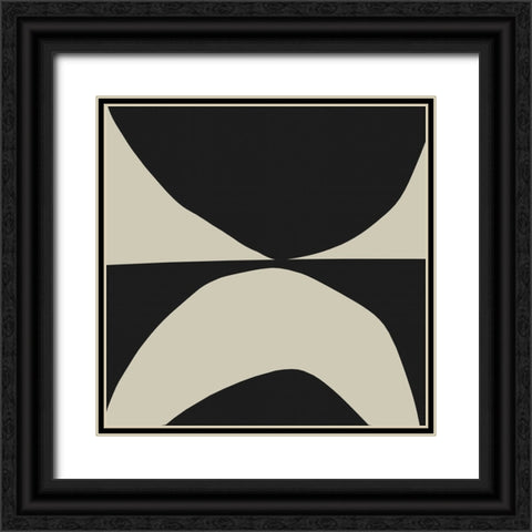 Blackbird Black Ornate Wood Framed Art Print with Double Matting by Hobday, Dan
