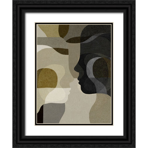Emerging Black Ornate Wood Framed Art Print with Double Matting by Hobday, Dan
