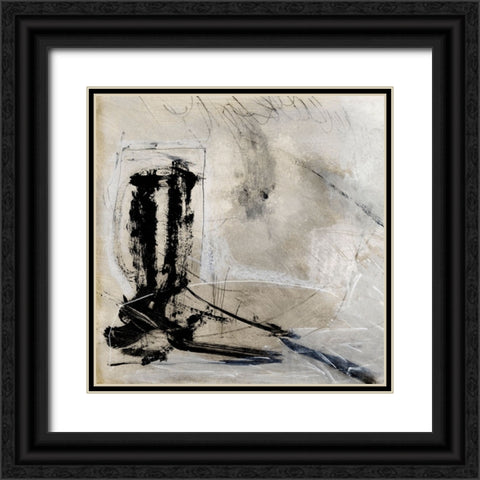 Method Black Ornate Wood Framed Art Print with Double Matting by Hobday, Dan