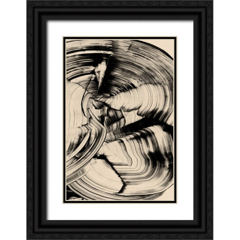 Tornado Black Ornate Wood Framed Art Print with Double Matting by Hobday, Dan
