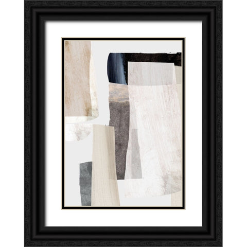 Clay No2 Black Ornate Wood Framed Art Print with Double Matting by Hobday, Dan