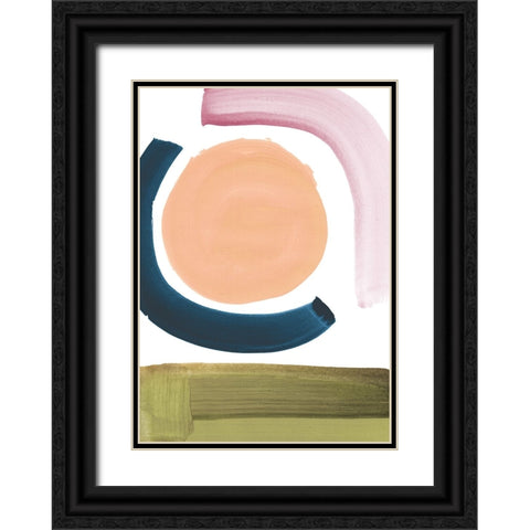 Gravity Black Ornate Wood Framed Art Print with Double Matting by Hobday, Dan