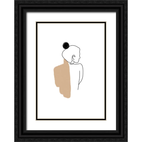 Untitled Black Ornate Wood Framed Art Print with Double Matting by Boulova, Veronika