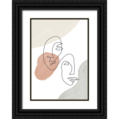 Untitled Black Ornate Wood Framed Art Print with Double Matting by Boulova, Veronika