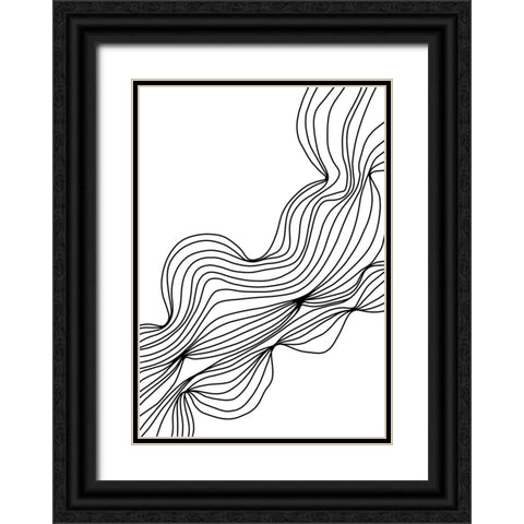 Untitled Black Ornate Wood Framed Art Print with Double Matting by Boulova, Veronika