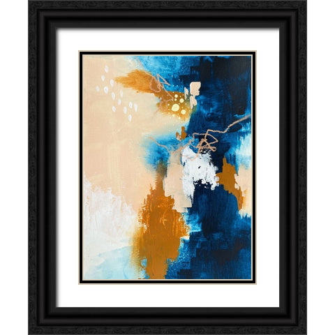 Harvest Reflections 2 Black Ornate Wood Framed Art Print with Double Matting by Storms, Alyson