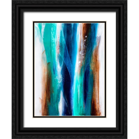 Into the Forest Black Ornate Wood Framed Art Print with Double Matting by Storms, Alyson