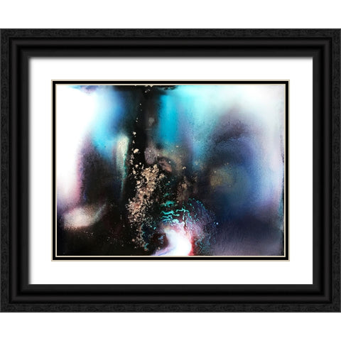 Mixtus Black Ornate Wood Framed Art Print with Double Matting by Storms, Alyson