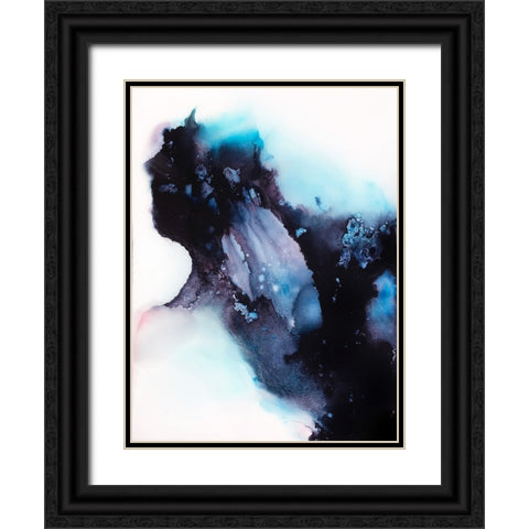 Portal Black Ornate Wood Framed Art Print with Double Matting by Storms, Alyson