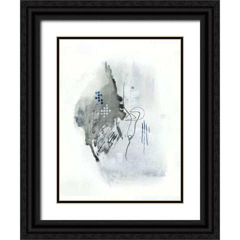 Silver Springs 2 Black Ornate Wood Framed Art Print with Double Matting by Storms, Alyson