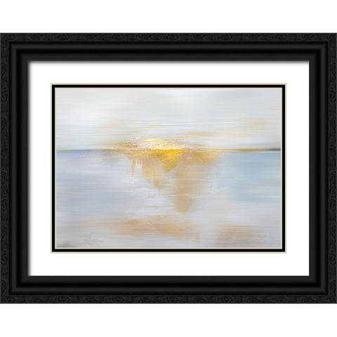 Sea Sun Black Ornate Wood Framed Art Print with Double Matting by Hobday, Dan