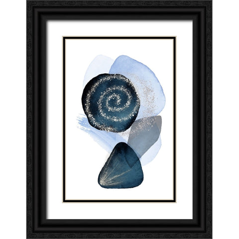 Arctic Ice-2 Black Ornate Wood Framed Art Print with Double Matting by Ann Moss, Sally