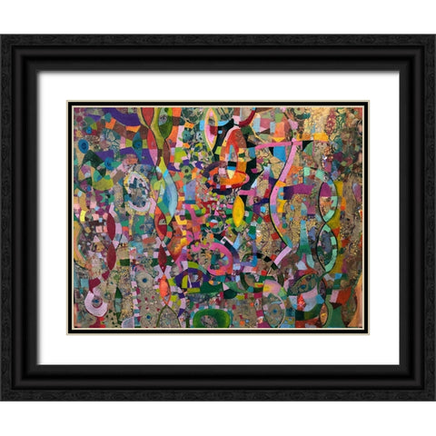 Moving up Black Ornate Wood Framed Art Print with Double Matting by Loebelsohn, Alise