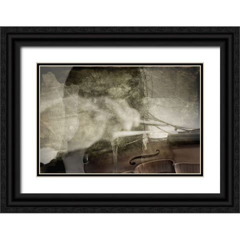 Falta Alma Black Ornate Wood Framed Art Print with Double Matting by Mest, Olga