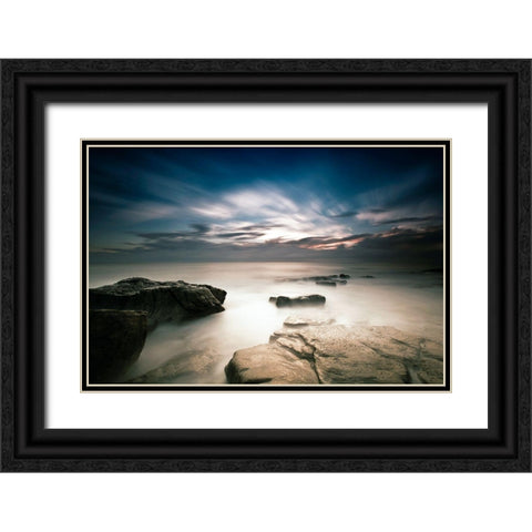 Morning Breaks Black Ornate Wood Framed Art Print with Double Matting by Brackstone, Mel
