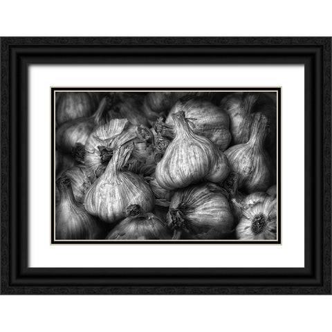 Against Vampires Black Ornate Wood Framed Art Print with Double Matting by Droste, Holger