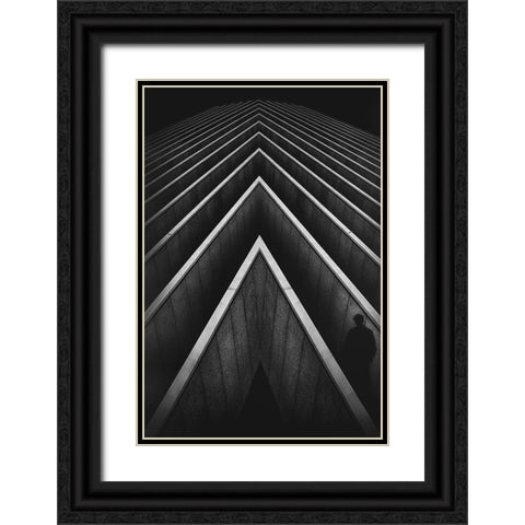 Los Laberintos De La Memoria Black Ornate Wood Framed Art Print with Double Matting by Labagnara, Roxana
