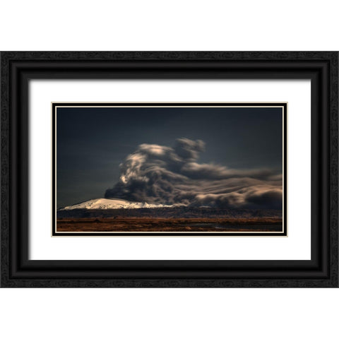 Power Of Nature Black Ornate Wood Framed Art Print with Double Matting by Hoffmann, Raymond
