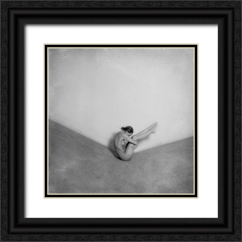 Untitled Black Ornate Wood Framed Art Print with Double Matting by Vasiliev-Apostol, Yaroslav