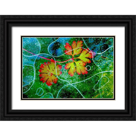 Thaw Black Ornate Wood Framed Art Print with Double Matting by Miguel Dominguez, Andres