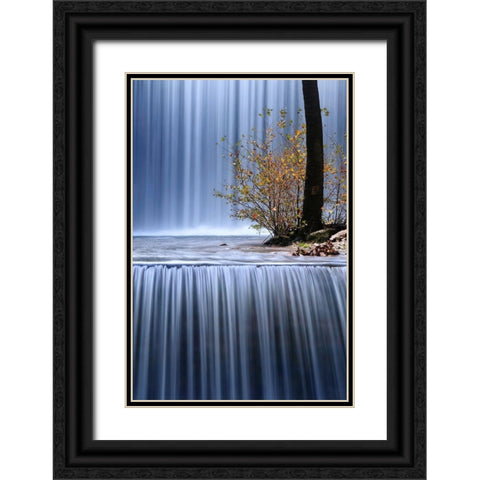 Autumn Interlude Black Ornate Wood Framed Art Print with Double Matting by Kaimaki, Maria