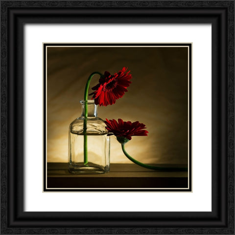 Sorry, Full... Black Ornate Wood Framed Art Print with Double Matting by De Kogel, Wieteke