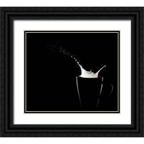 Milky Way Black Ornate Wood Framed Art Print with Double Matting by Pabst, Christian