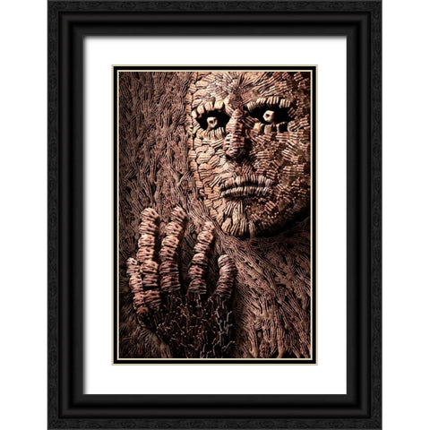 The Tool Of Tools Black Ornate Wood Framed Art Print with Double Matting by Kiciak, Christophe