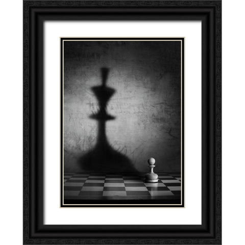 The Megalomania (An Improved Version) Black Ornate Wood Framed Art Print with Double Matting by Ivanova, Victoria