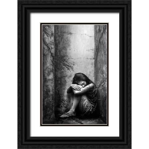 Life Goes On Black Ornate Wood Framed Art Print with Double Matting by Kisworo, Sebastian