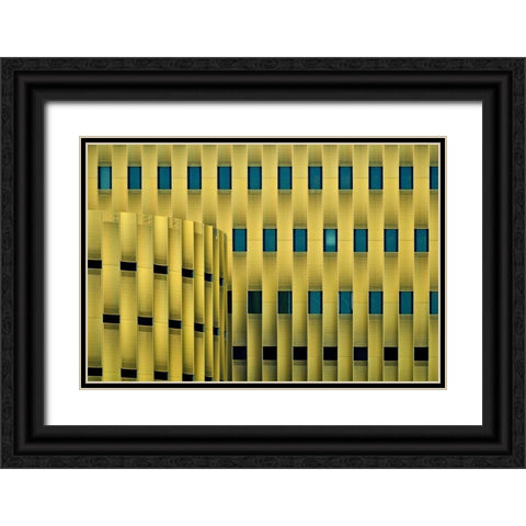 The Cope Black Ornate Wood Framed Art Print with Double Matting by Van Maastricht, Henk