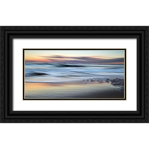 Mar De Suavidades Black Ornate Wood Framed Art Print with Double Matting by Pascual Buye, Santiago