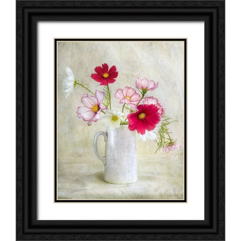 Cosmos Carnival Black Ornate Wood Framed Art Print with Double Matting by Disher, Mandy