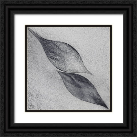 Shaped By A Creative Wind Black Ornate Wood Framed Art Print with Double Matting by Flour, Piet