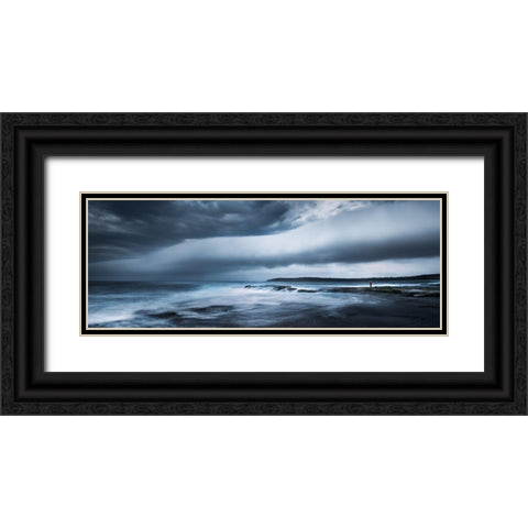 Witness Black Ornate Wood Framed Art Print with Double Matting by Zhang, Joshua