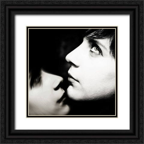 Hors-Contexte Black Ornate Wood Framed Art Print with Double Matting by Lebrasseur, Christine