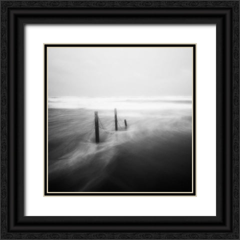 Appesi Black Ornate Wood Framed Art Print with Double Matting by Della Latta, Massimo