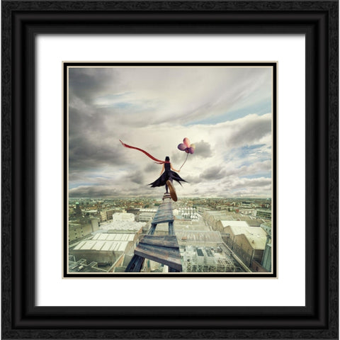 I Belong To You Black Ornate Wood Framed Art Print with Double Matting by Marcisovsky, Martin