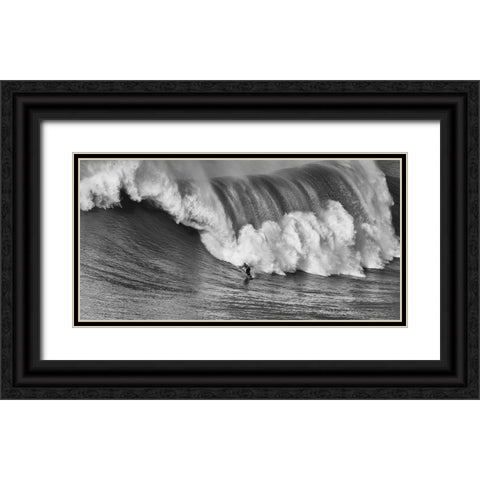 Mcnamara Black Ornate Wood Framed Art Print with Double Matting by Nogueira, Paulo