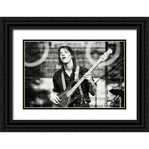 Emotions Black Ornate Wood Framed Art Print with Double Matting by Pajic, Samir