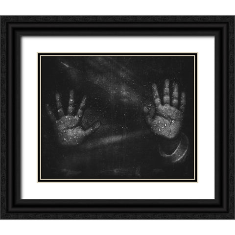 The Conundrum Black Ornate Wood Framed Art Print with Double Matting by Jitir, Suhandi