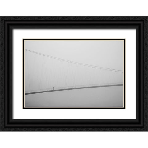 From Distance Black Ornate Wood Framed Art Print with Double Matting by Nevistic, Krunoslav