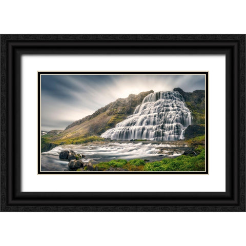 Timeless Black Ornate Wood Framed Art Print with Double Matting by Mitterwallner, Stefan