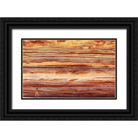 Kalbarri-Western Australia Black Ornate Wood Framed Art Print with Double Matting by Salgado Gispert, Gloria