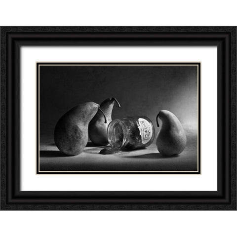 The Sad Farewell/ The 3Rd Part Of The Jam Triptych Black Ornate Wood Framed Art Print with Double Matting by Ivanova, Victoria