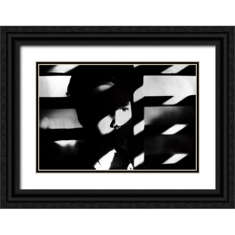 Teen Soul Black Ornate Wood Framed Art Print with Double Matting by Dan, Bez